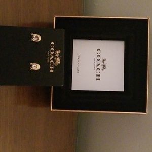 Coach earrings